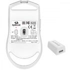 Mouse Gamer Sem Fio Redragon King Pro 4k 26000 Dpi Branco - M