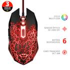 Mouse Gamer Trust - Gxt105 Izza -led 2400dpi -21683