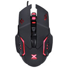 Mouse Gamer Vx Gaming Galatica 2400 Dpi Led Vermelho