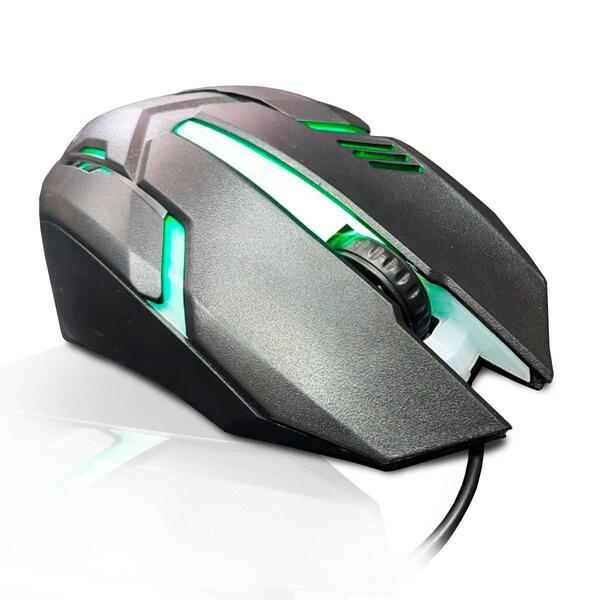 Mouse Geek Max Usb 2.0 Com Iluminação Led 1.000 Dpi - Maxprint