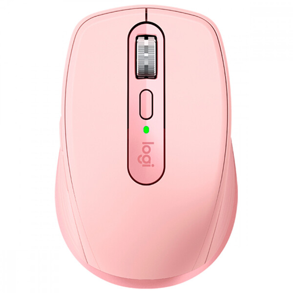 Mouse Logitech Sem Fio Mx 3s 8000 Dpi Rosa Claro 910-006934