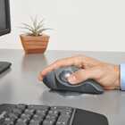 Mouse Logitech Trackball Mx Ergo Cinza Sem Fio 910-005177