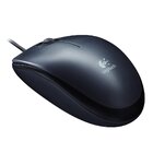 Mouse Optico Logitech M100 Usb 3 Botoes Preto