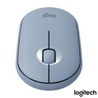 Mouse Óptico Sem Fio Azul Pebble - Logitech - M350