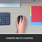 Mouse Optico Sem Fio M170 Preto Logitech - Blister