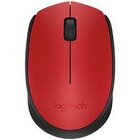 Mouse Optico Sem Fio M170 Vermelho Logitech - Blister