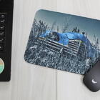 Mouse Pad  Carro Azul