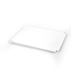 Mouse Pad Bed - Rígido Para Cama Ou Sofá Em Alumínio - Branco