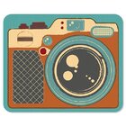 Mouse Pad Camera Retro