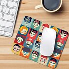 Mouse Pad Caveiras Cute