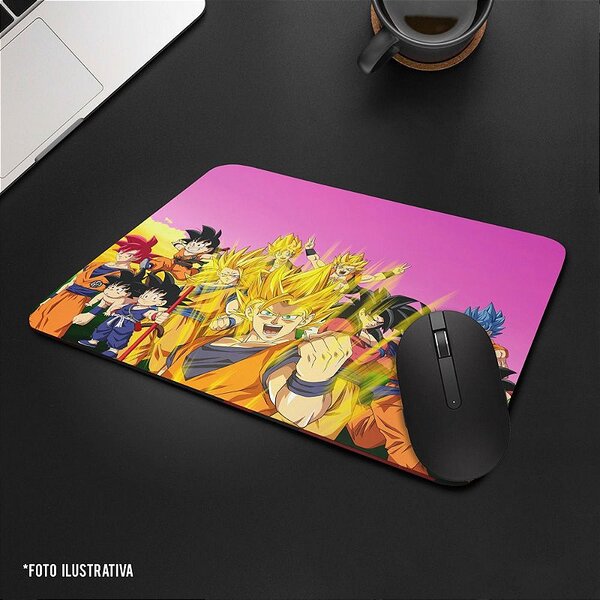 Mouse Pad Dragon Ball Goku Versions | Leroy Merlin
