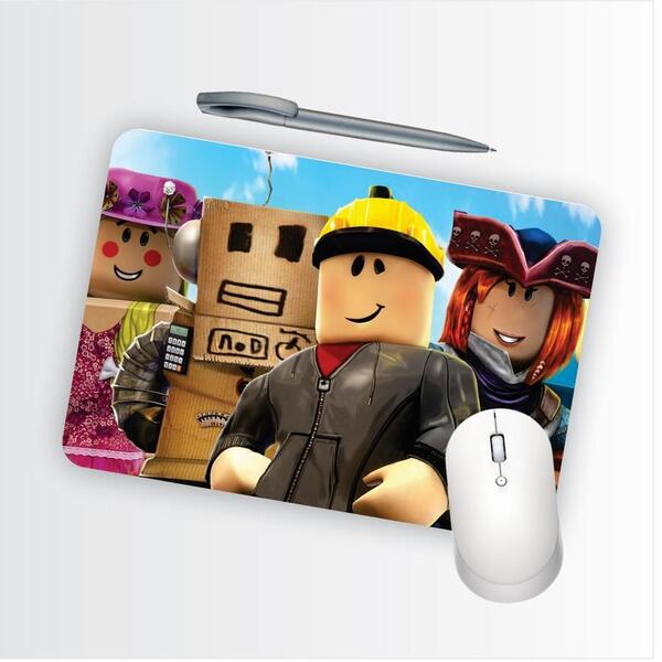 Mouse Pad Emborrachado Personalizado Amigos Roblox