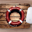 Mouse Pad Emborrachado Personalizado Bóia Retrô