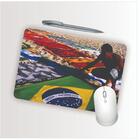 Mouse Pad Emborrachado Personalizado Brasil E Praia