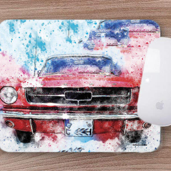 Mouse Pad Emborrachado Personalizado Carro Tunado Tunnig Dese
