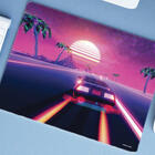 Mouse Pad Emborrachado Personalizado Grande Carro Tunado Tunn