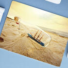 Mouse Pad Emborrachado Personalizado Grande Navio Na Garrafa