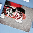 Mouse Pad Emborrachado Personalizado Grande Skate Tênis Verme