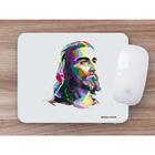 Mouse Pad Emborrachado Personalizado Jesus Pop Art
