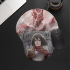 Mouse Pad Ergonômico Attack On Titan Mikasa Mod2