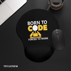 Mouse Pad Ergonômico Born To Code