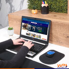 Mouse Pad Ergonômico Compact Antiderrapante Preto - Wp Connect