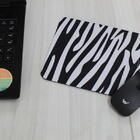 Mouse Pad Estampa De Zebra