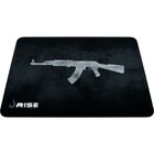 Mouse Pad Gamer Ak47 Cinza Grande Xl - 42x29 Cm - Rise Mode