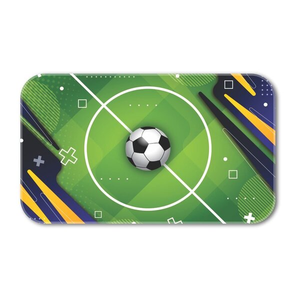 Mouse Pad Gamer Antiderrapante Campo Futebol - 40x68cm