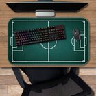 Mouse Pad Gamer Antiderrapante Quadra Futebol - 40x68cm