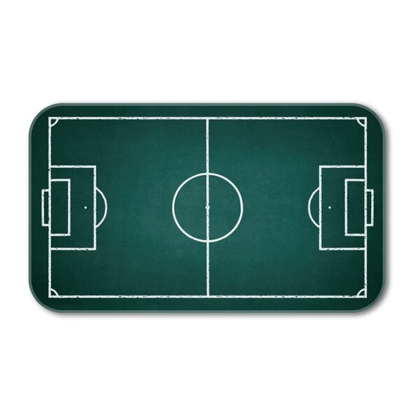 Mouse Pad Gamer Antiderrapante Quadra Futebol - 40x68cm