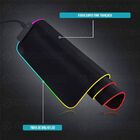 Mouse Pad Gamer Com Borda De Led Mp-led2535