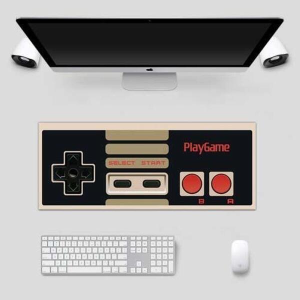 Mouse Pad Gamer Control P/ Jogos Controle Nintendinho