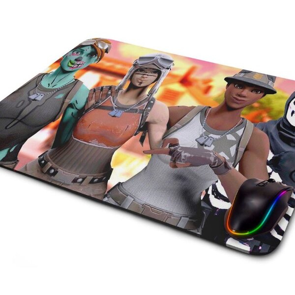 Mouse Pad Gamer Fortnite Personagens Iii