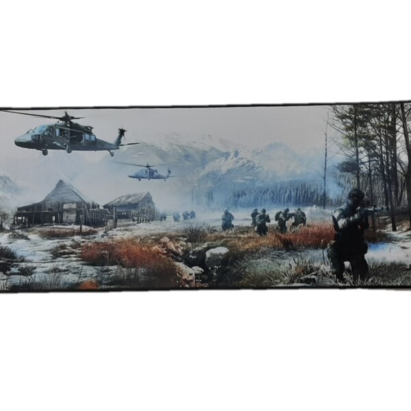 Mouse Pad Gamer Grande 80x30cm - Battle Field - Kp-s08