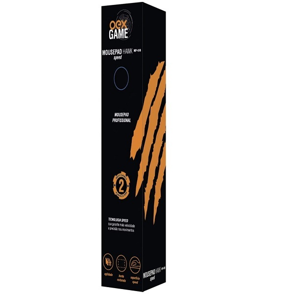 Mouse Pad Gamer Hawk Speed Grande Oex Mp308