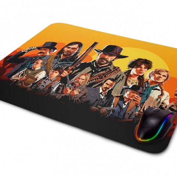 Mouse Pad Gamer Red Dead Redemption Mod3