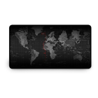Mouse Pad Gamer Speed Grande 70x35cm  - Mapa Do Mundo Mundi