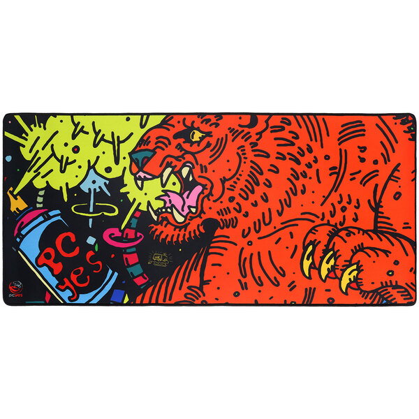 Mouse Pad Gamer Tiger Extended - 900 X 420mm - Pcyes - Pmt90x