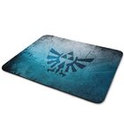 Mouse Pad Gamer Zelda Logo Azul