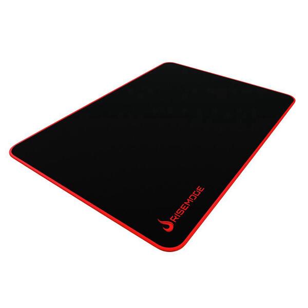 Mouse Pad Gamer Zero Vermelho Borda Costurada - Grande 42x29