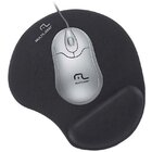 Mouse Pad Gel Preto Multilaser Ac024