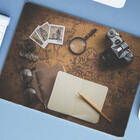 Mouse Pad Grande  Mapa Retrô