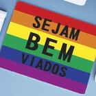 Mouse Pad Grande  Sejam Bem Viados