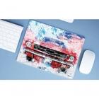 Mouse Pad Grande Carro Tunado Tunnig Desenho Aquarela