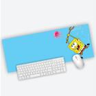 Mouse Pad Grande Gamer Bob Caçando Agua Viva