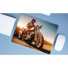Mouse Pad Grande, Moto Na Estrada