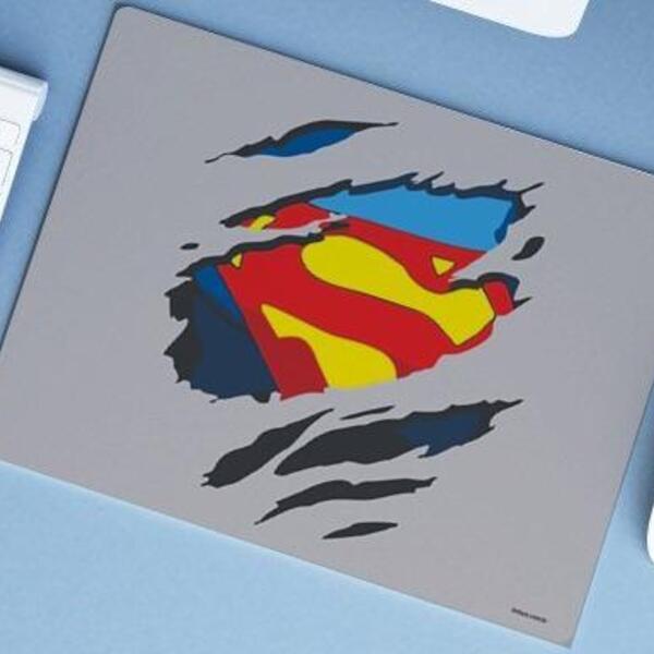 Mouse Pad Grande Personalizado Geek Super Man