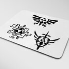 Mouse Pad Legend Of Zelda Triforce Mod 2