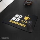 Mouse Pad No Coffee No Code